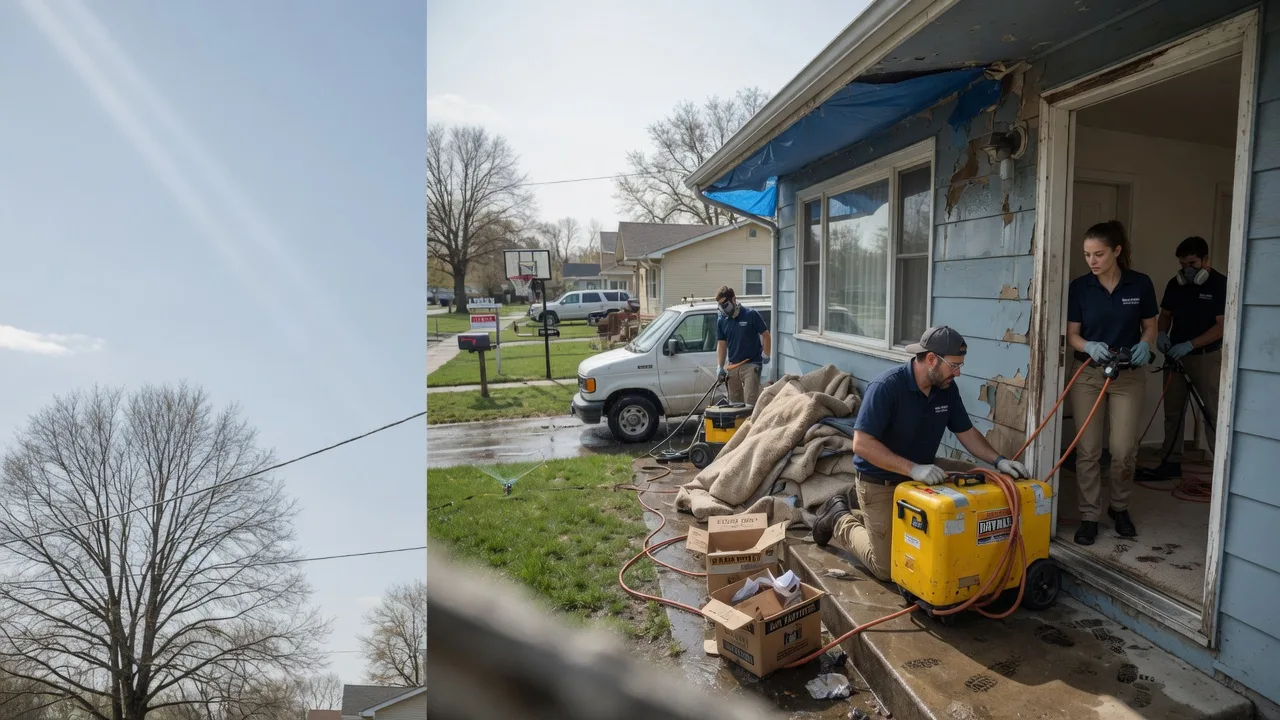 Basement Flood Cleanup in Emmetsburg, IA near me